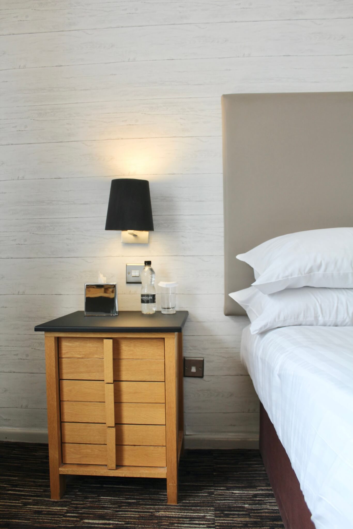 Classic Double Room Saracens Head Hotel Bedside scaled