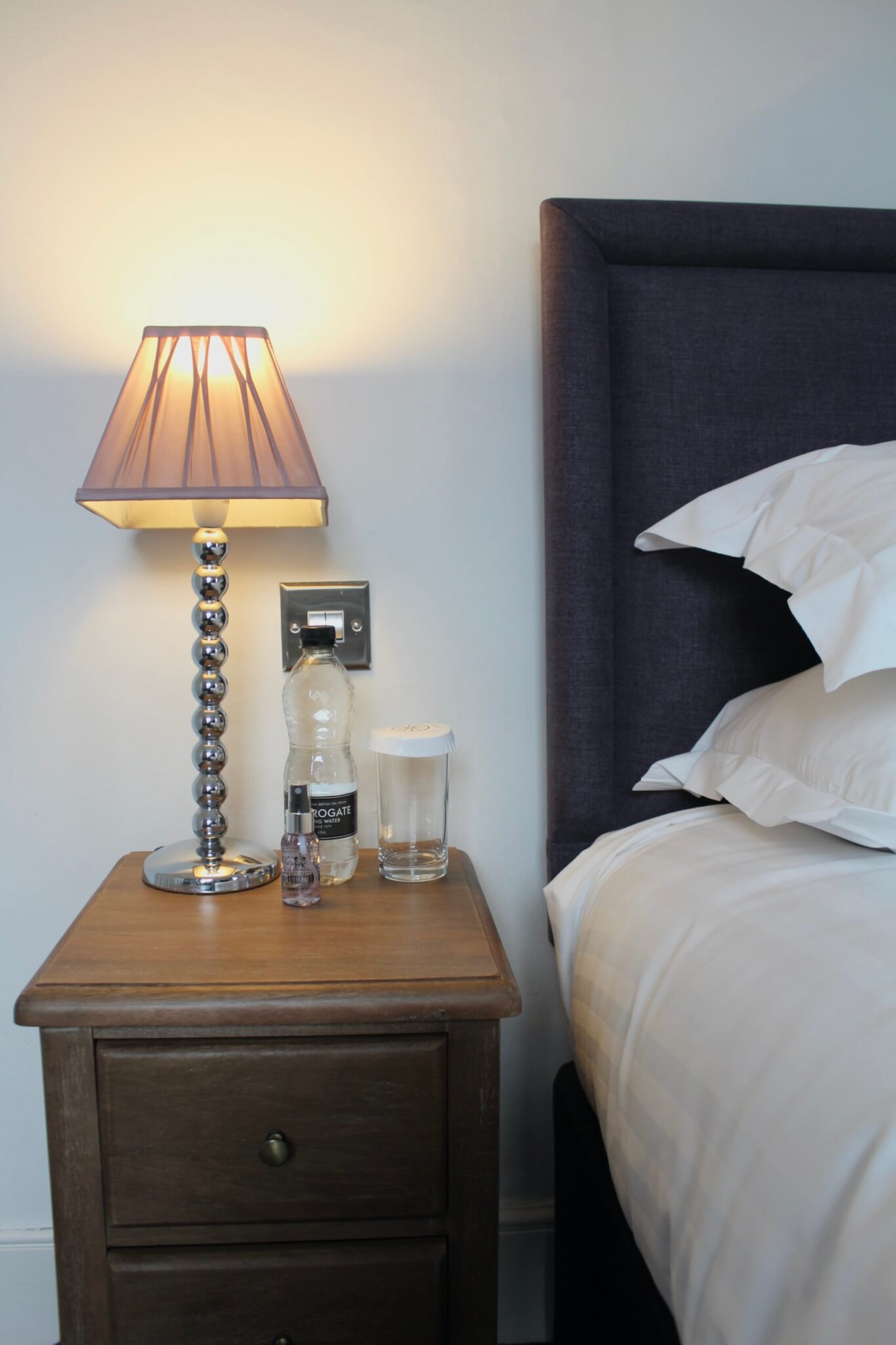 Saracens Head Hotel Deluxe Suite Bedside scaled